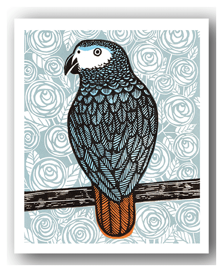 NC003 Blue Grey - Kat Lendacka