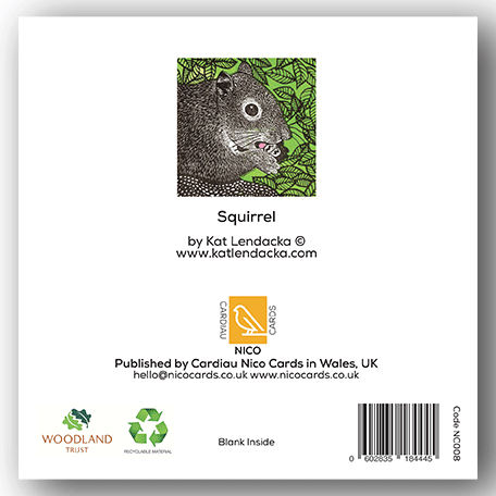 NC008 Squirrel - Kat Lendacka