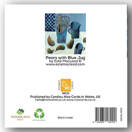 NC026 Pear with Blue Jug - Este MacLeod