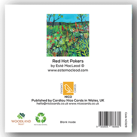 NC029 Red Hot Pokers - Este MacLeod