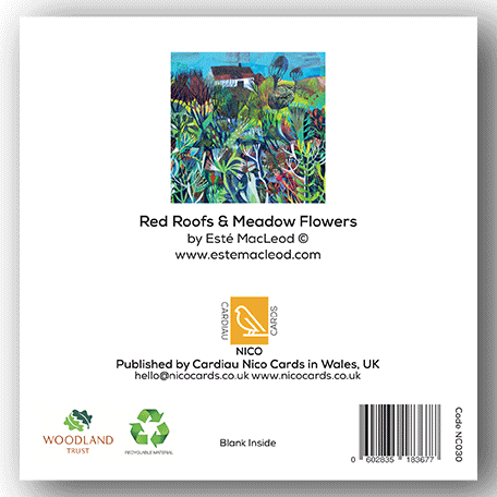 NC030 Red Roofs & Meadow Flowers - Este MacLeod