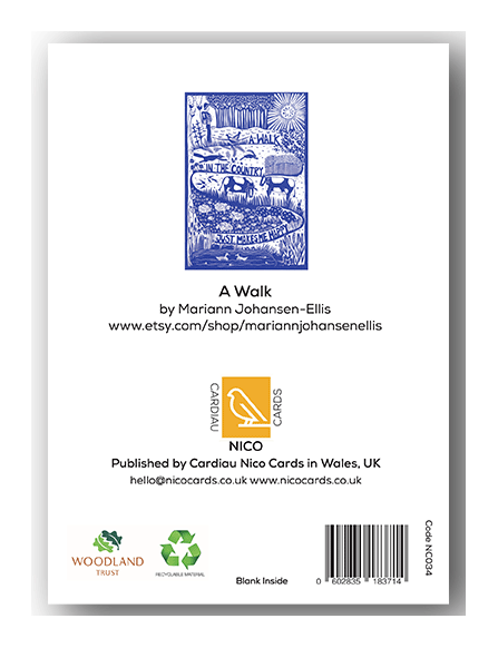 NC034 A Walk - Mariann Johansen-Ellis