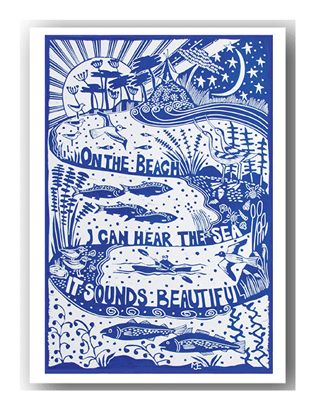 NC042 On The Beach - Mariann Johansen-Ellis