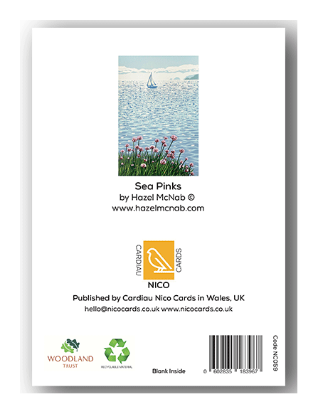 NC059 Sea Pinks - Hazel McNab