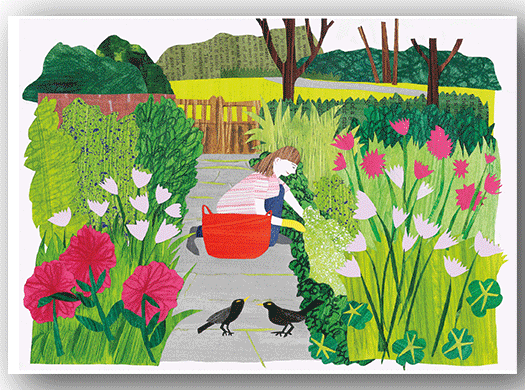 NC084 Gardening with Magpies - Gillian Ferguson