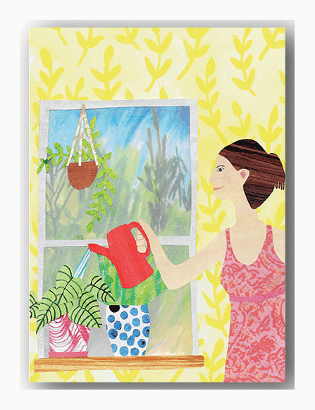 NC354 Watering the Plants - Gillian Ferguson