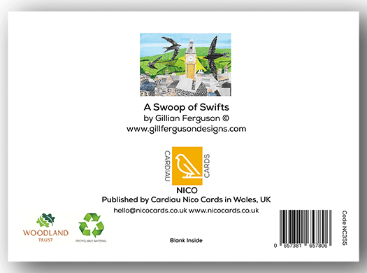 NC355 A Swoop of Swifts - Gillian Ferguson