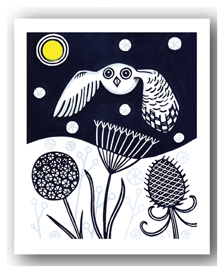 NC382 Flying Owl - Kat Lendacka