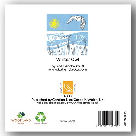 NC384 Winter Owl - Kat Lendacka