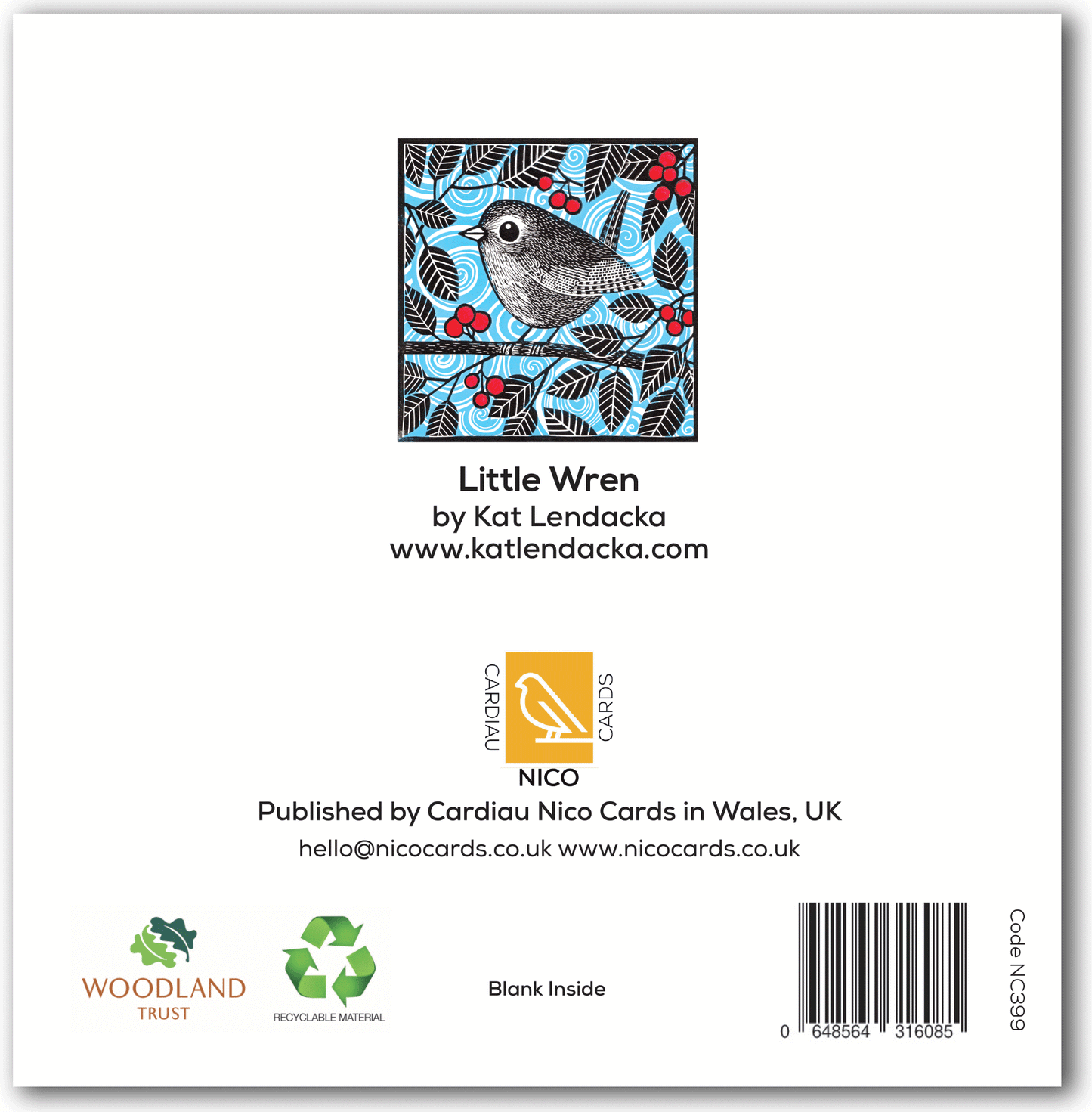 NC399 Little Wren - Kat Lendacka