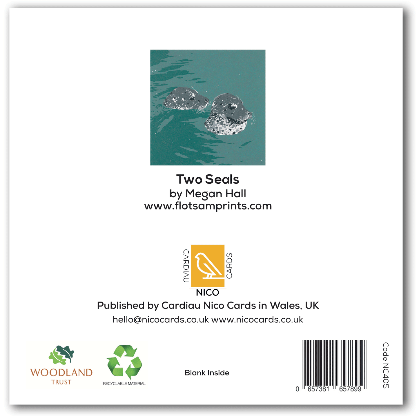 NC405 Two Seals - Megan Hall