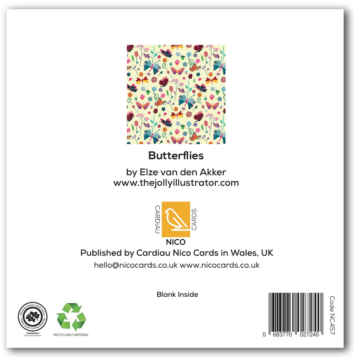 NC457 Butterflies - Elze van den Akker