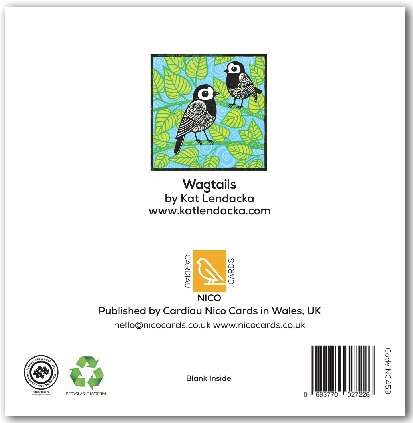 NC459 Wagtails - Kat Lendacka