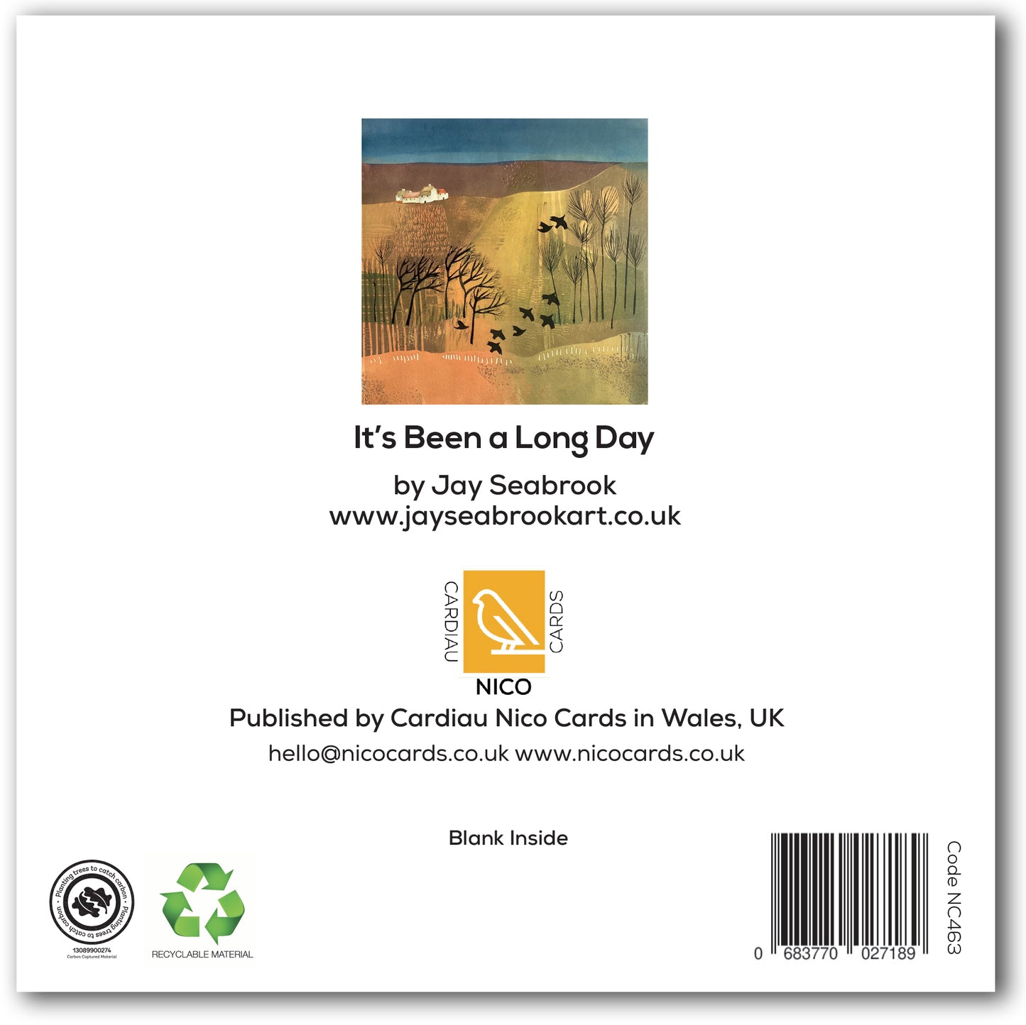 NC463 It's Been a Long Day - Jay Seabrook