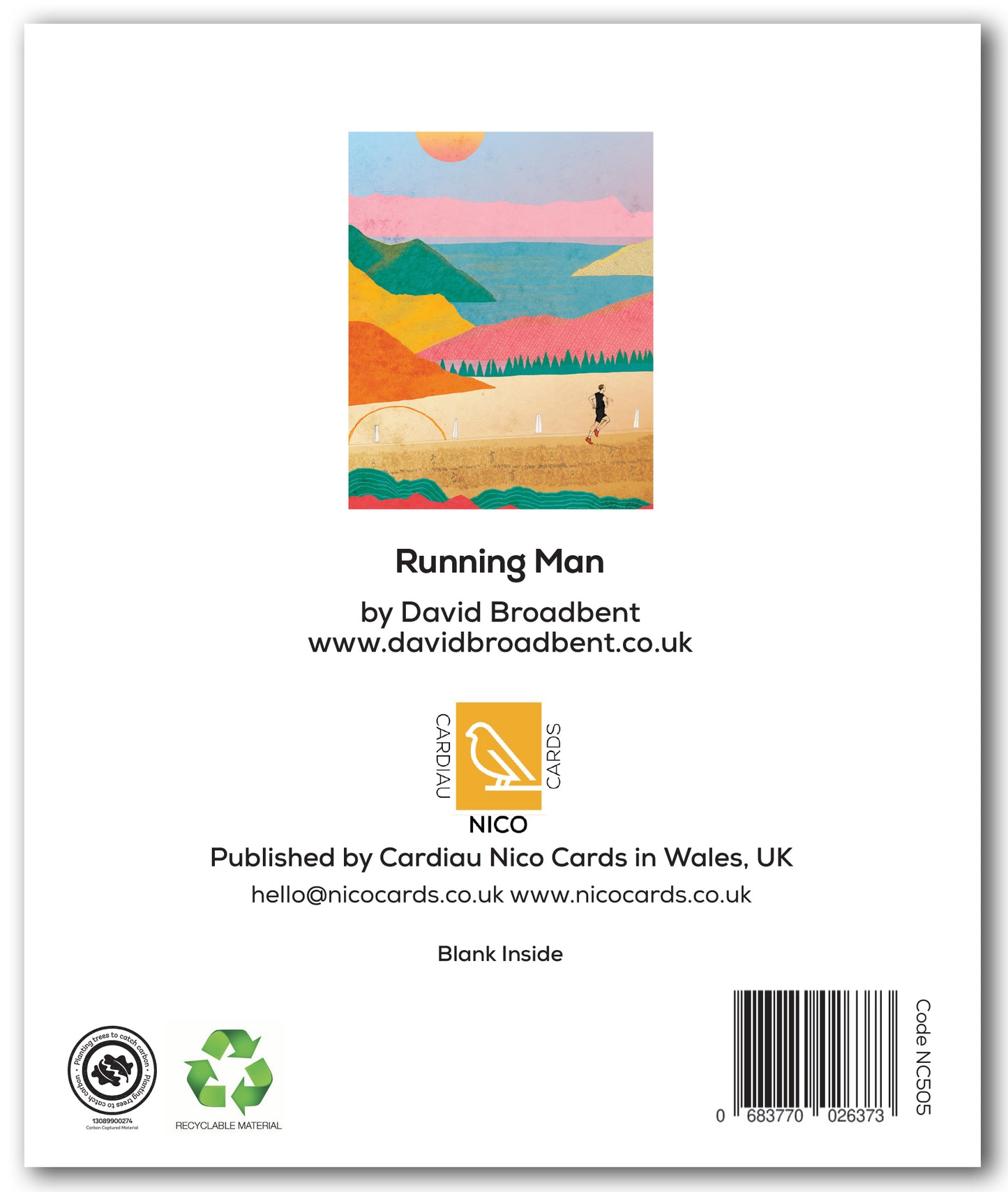 NC505 Running Man - David Broadbent *NEW March 2026*