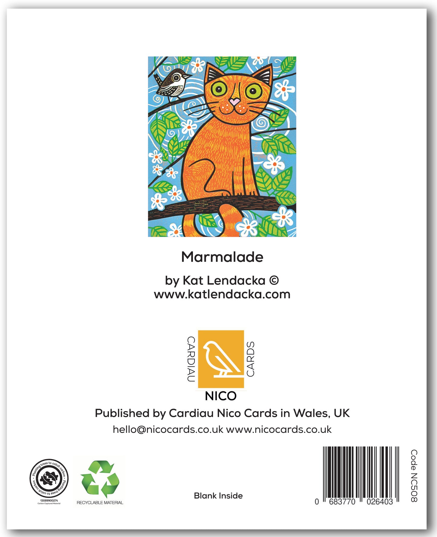 NC508 Marmalade - Kat Lendacka