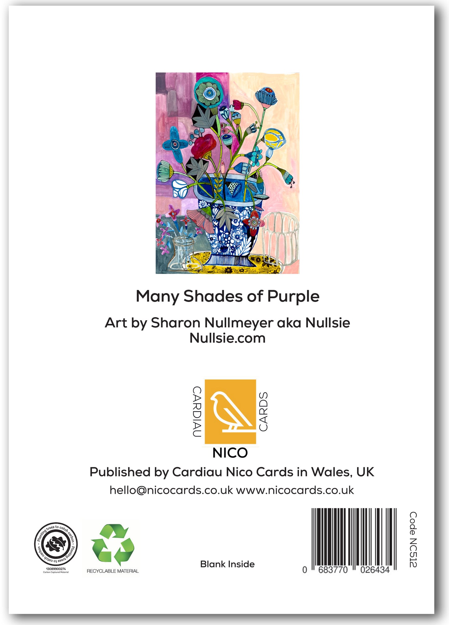 NC512 Many Shades of Purple - Sharon Nullmeyer aka Nullsie