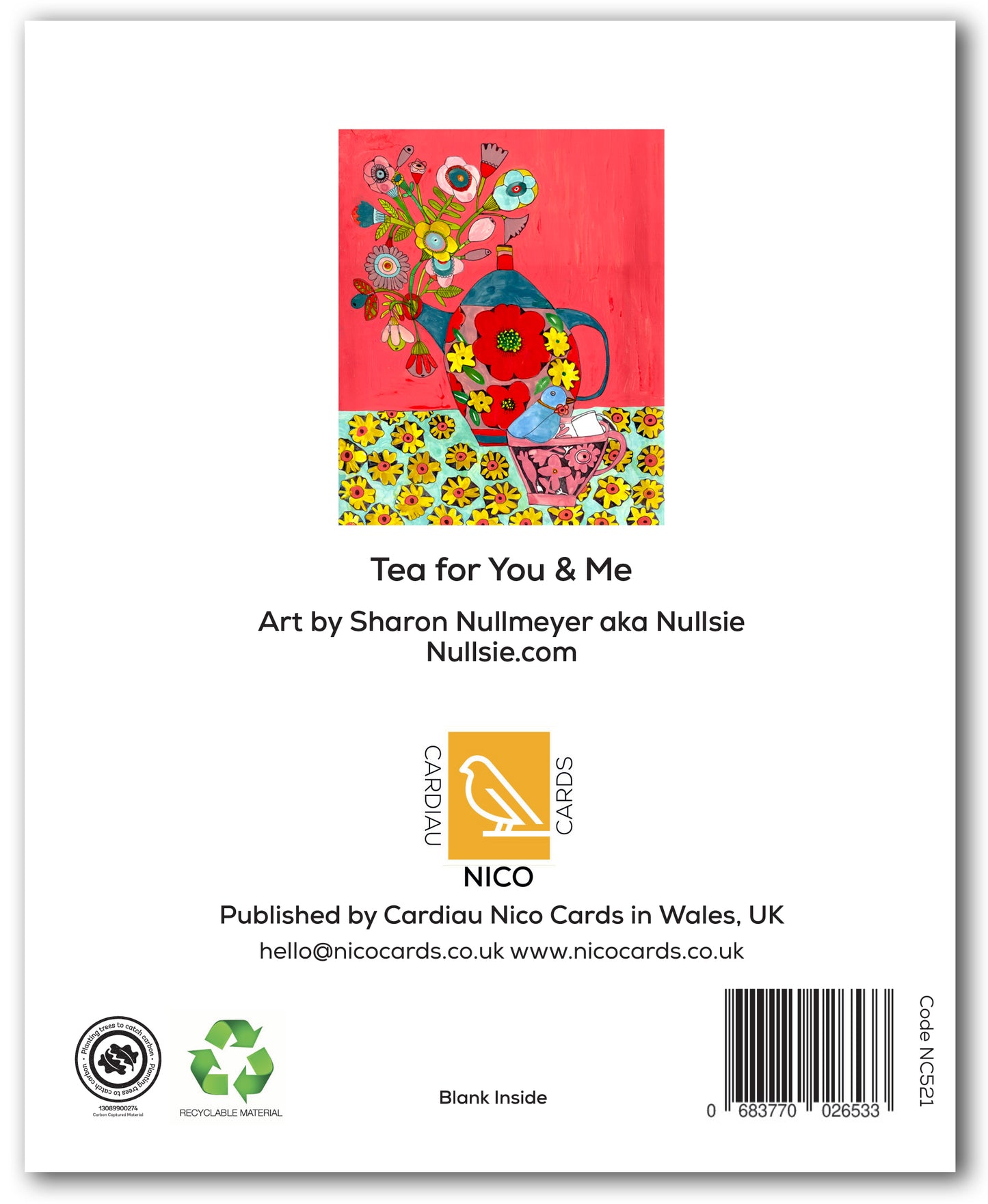 NC521 Tea for You & Me - Sharon Nullmeyer aka Nullsie
