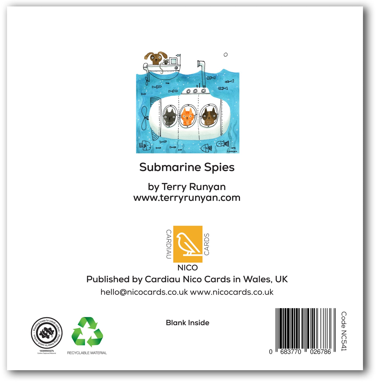 NC541 Submarine Spies - Terry Runyan *New July 2026