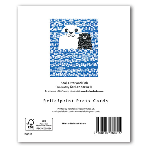 IGC149 Seal, Otter & Fish - Kat Lendacka