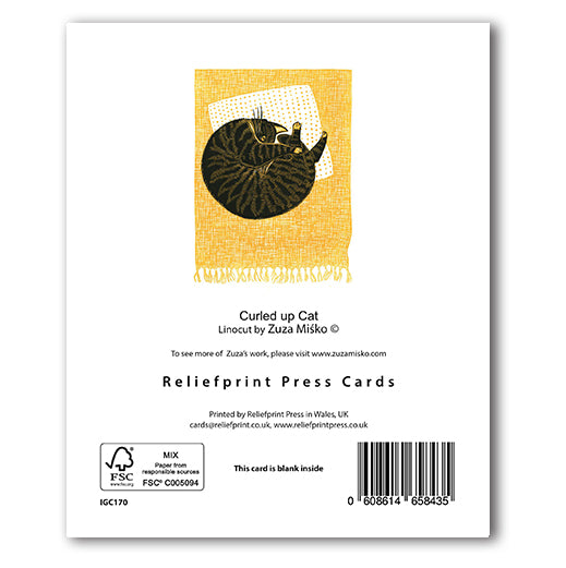 IGC170 Curled Up Cat - Zuza Misko