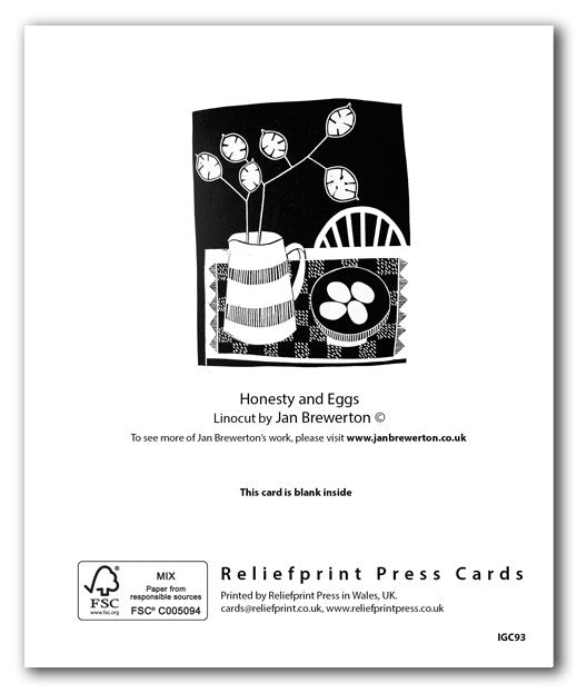 IGC093 Honesty and Eggs - Jan Brewerton