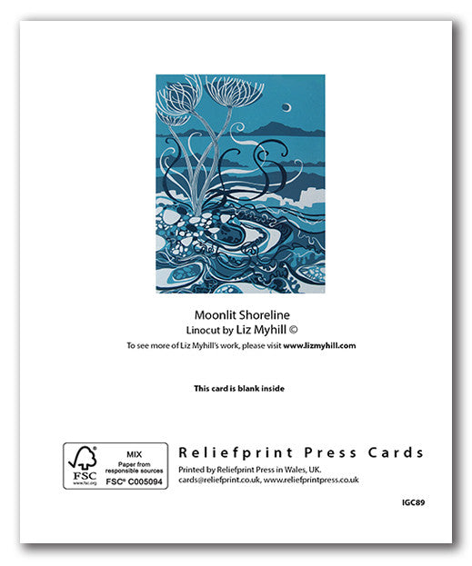 IGC089 Moonlit Shoreline - Liz Myhill
