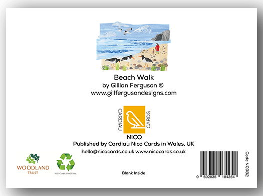 NC082 Beach Walk- Gillian Ferguson