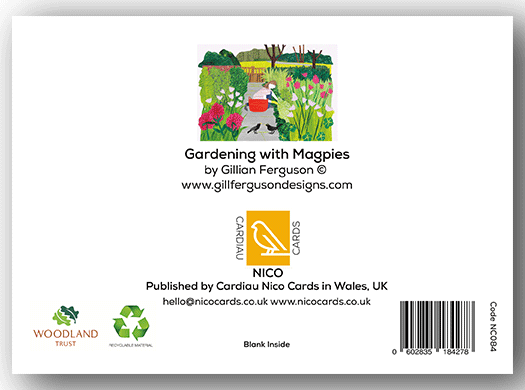 NC084 Gardening with Magpies - Gillian Ferguson