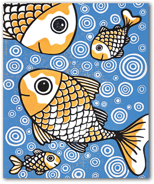 NC398 Koi Fish - Kat Lendacka