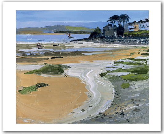 NC418 Borth Y Gest Retreating Tide - Sarah Carvell