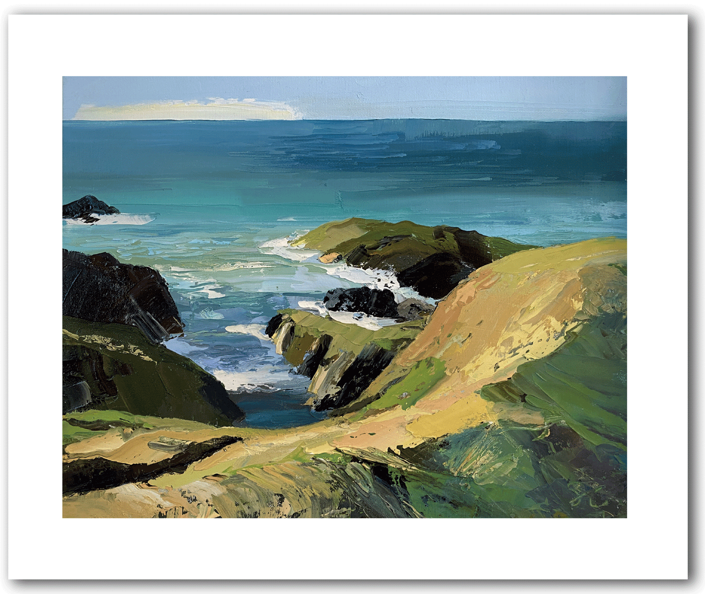 NC422 Coastal Path Whistling Sands - Sarah Carvell