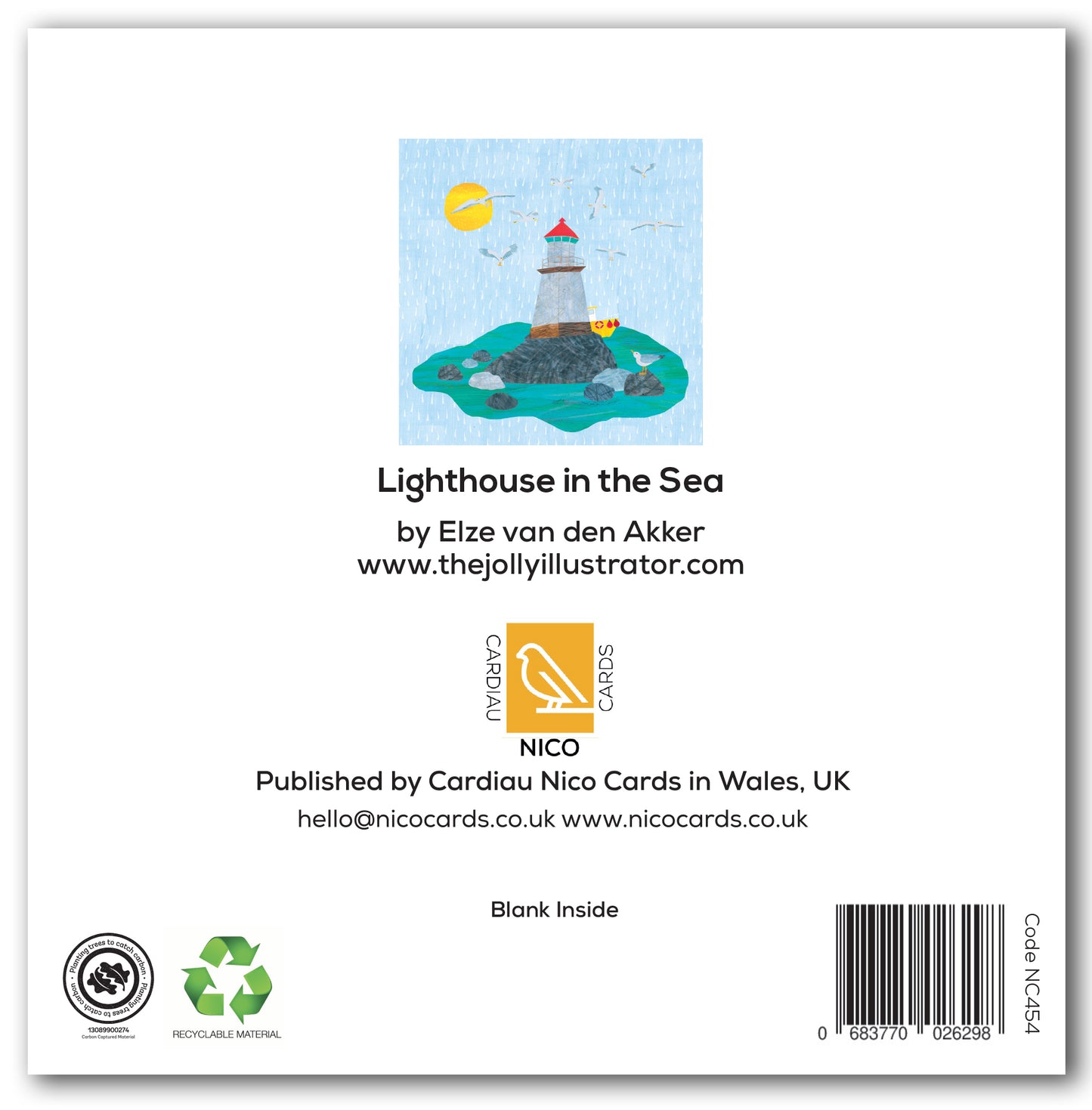 NC454 Lighthouse in the Sea - Elze van den Akker