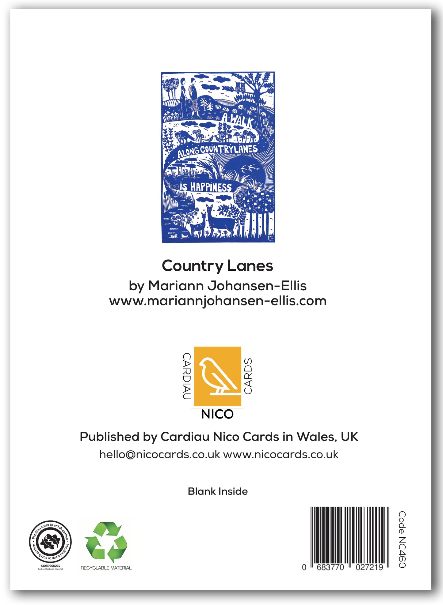 NC460 Country Lanes - Mariann Johansen-Ellis