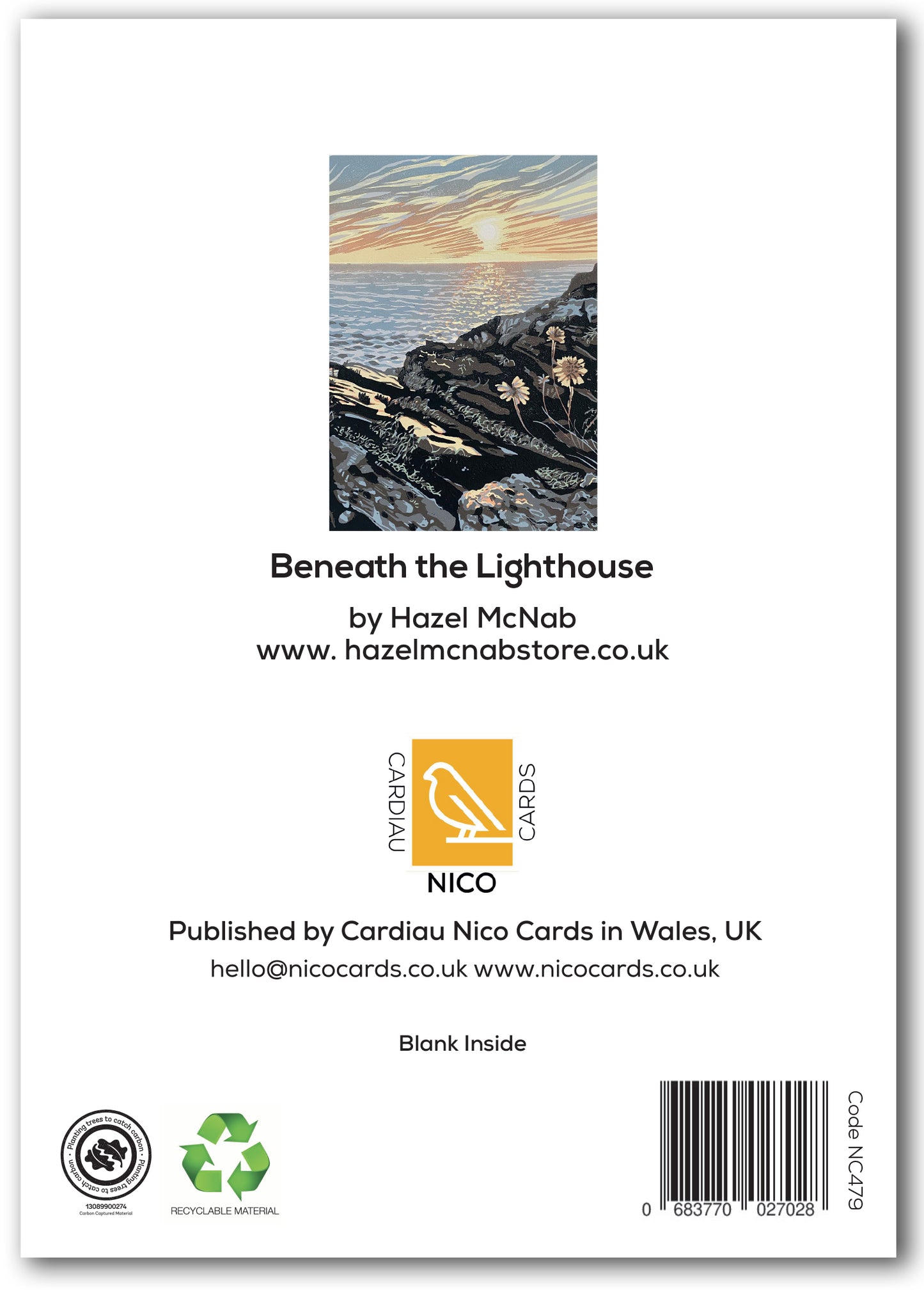 NC479 Beneath the Lighthouse - Hazel McNab