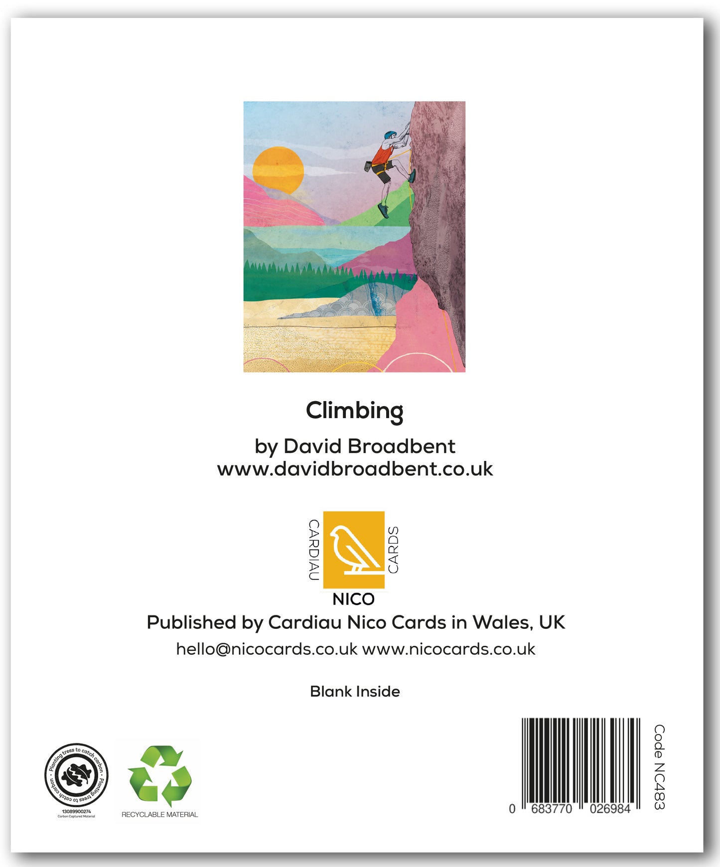 NC483 Climbing - David Broadbent