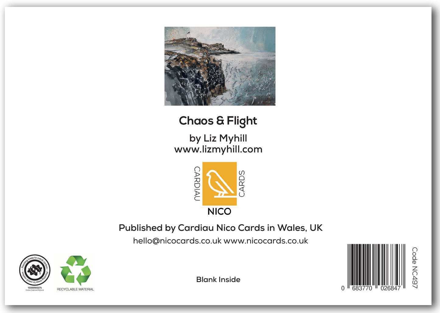 NC497 Chaos & Flight - Liz Myhill