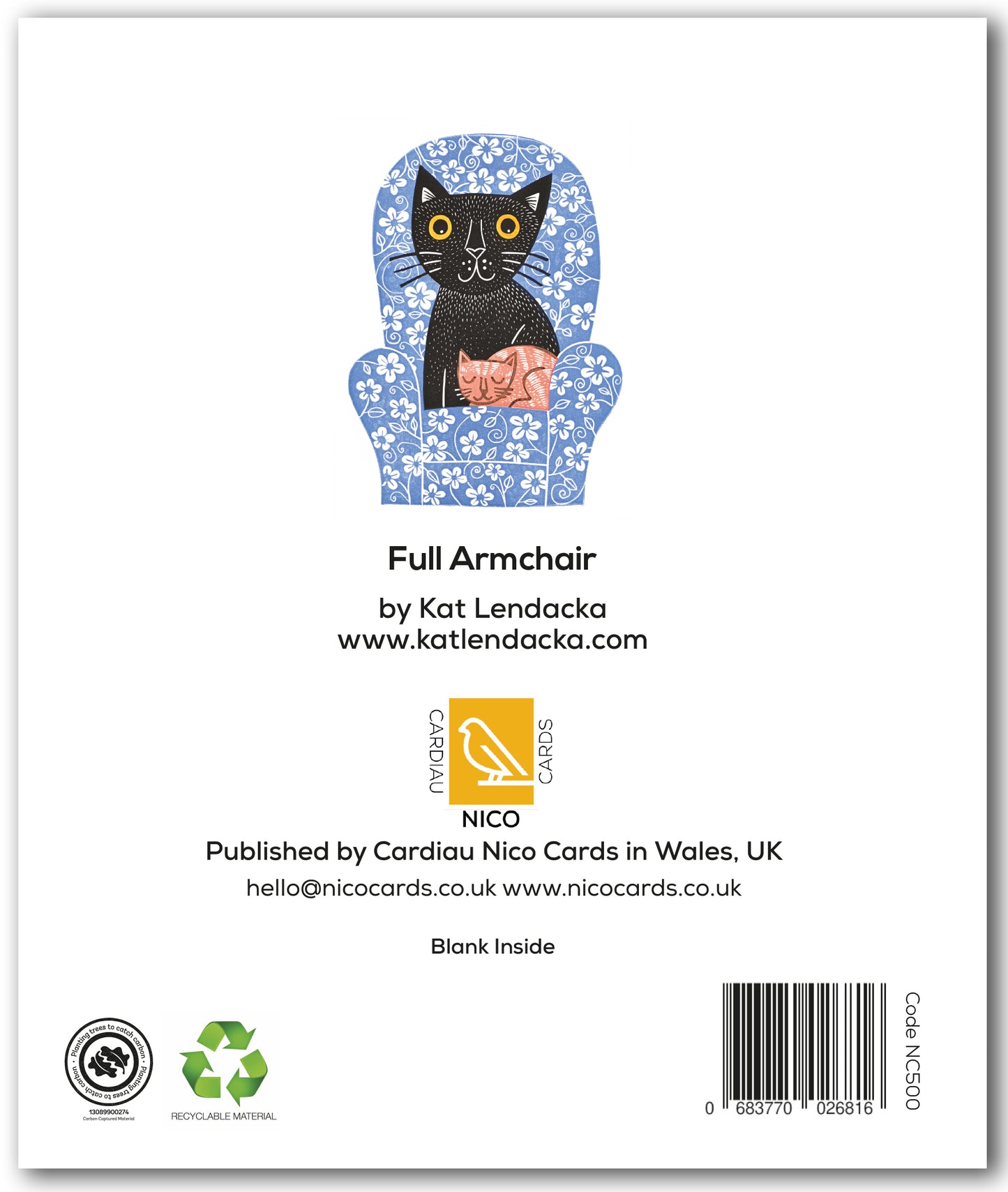 NC500 Full Armchair - Kat Lendacka