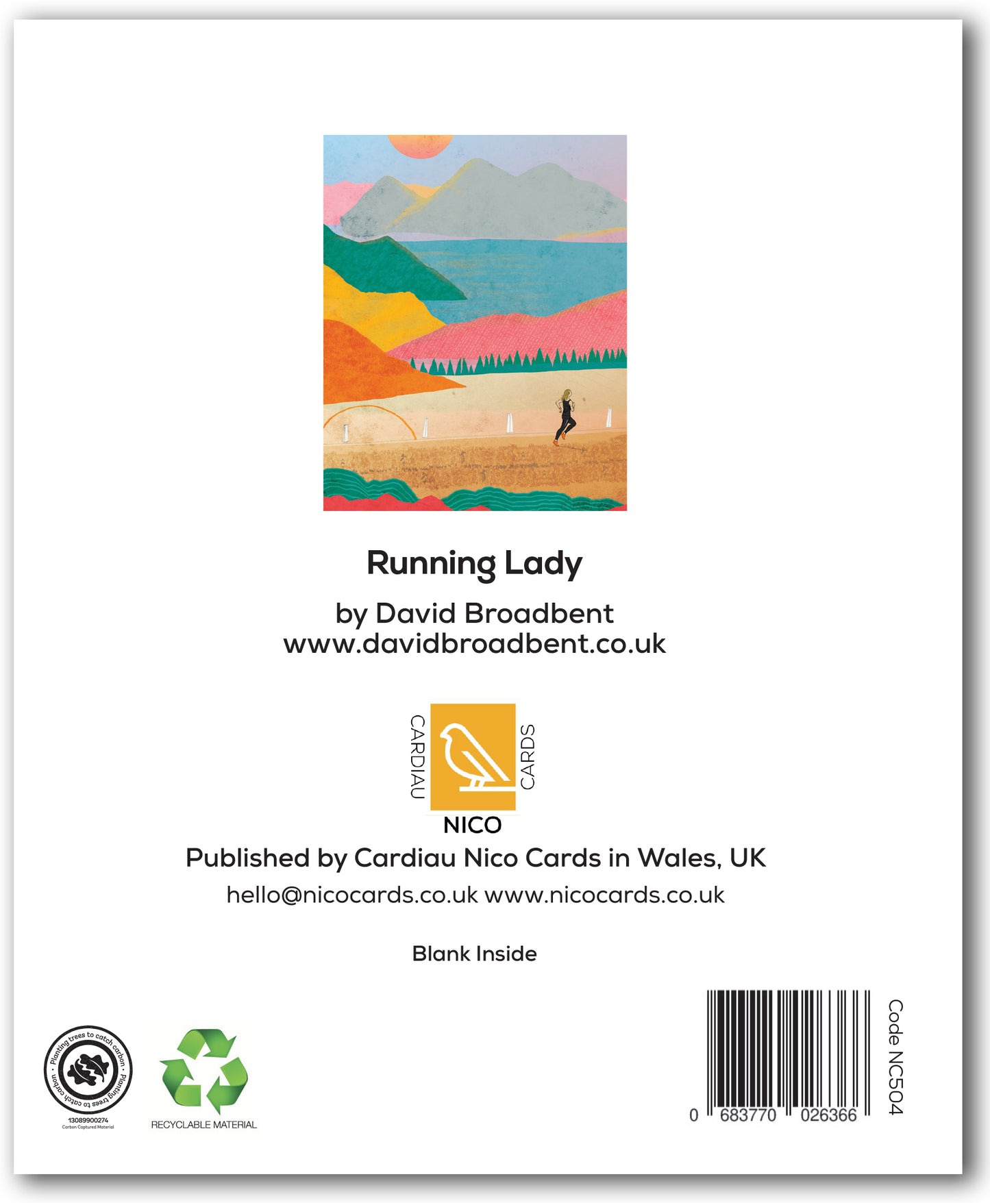 NC504 Running Lady - David Broadbent *NEW March 2026*
