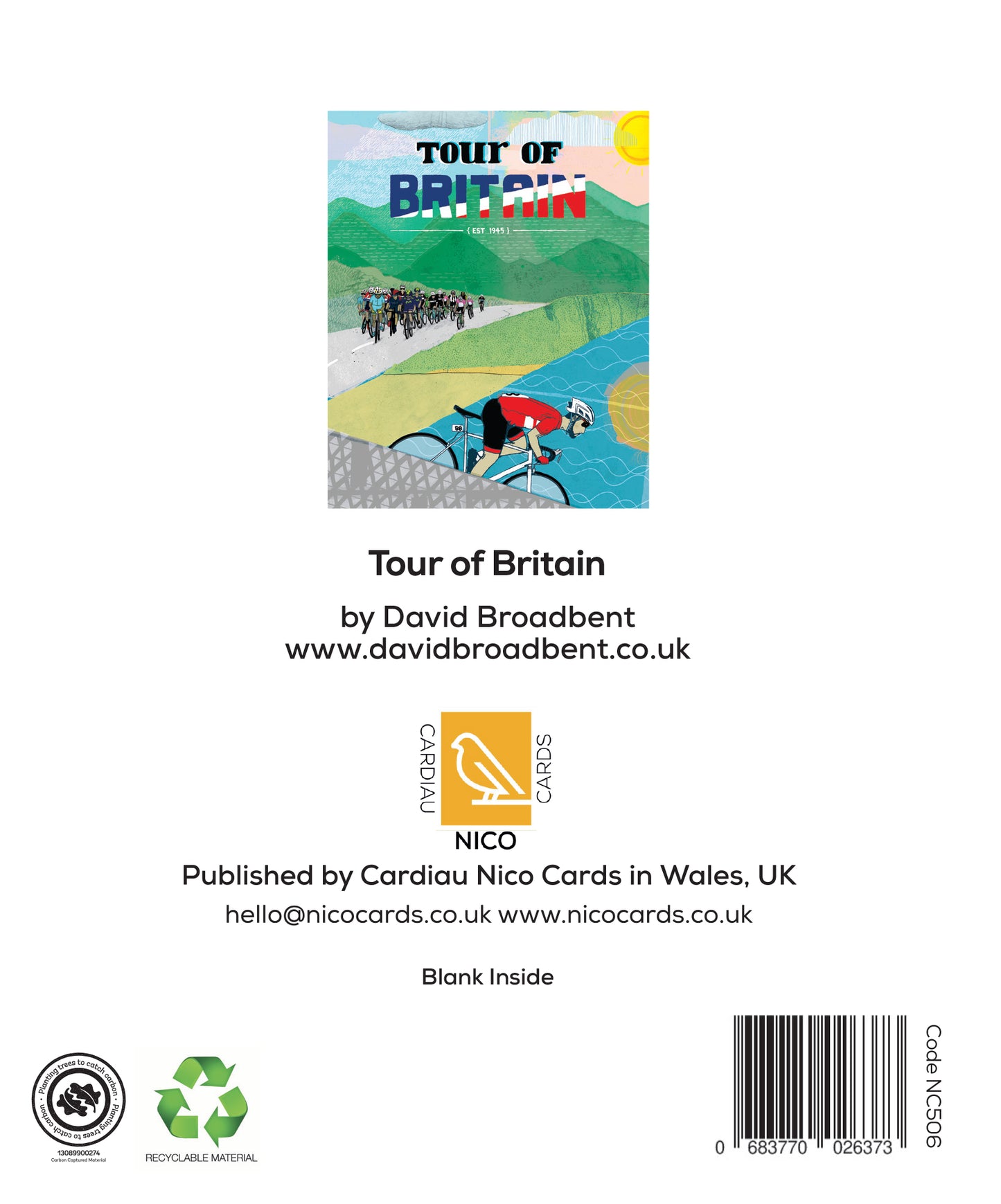 NC506 Tour of Britain - David Broadbent *NEW March 2026*