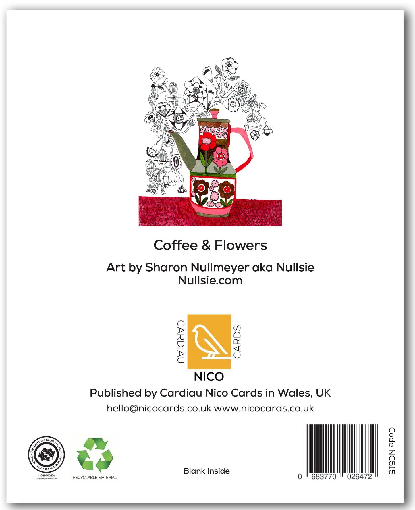 NC515 Coffee & Flowers - Sharon Nullmeyer aka Nullsie