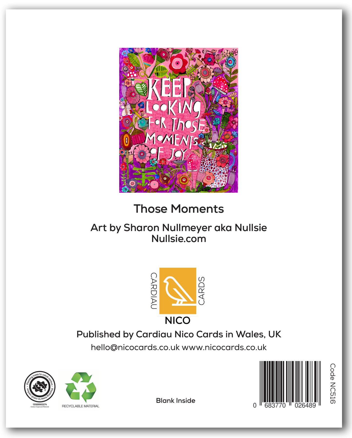 NC516 Those Moments - Sharon Nullmeyer aka Nullsie