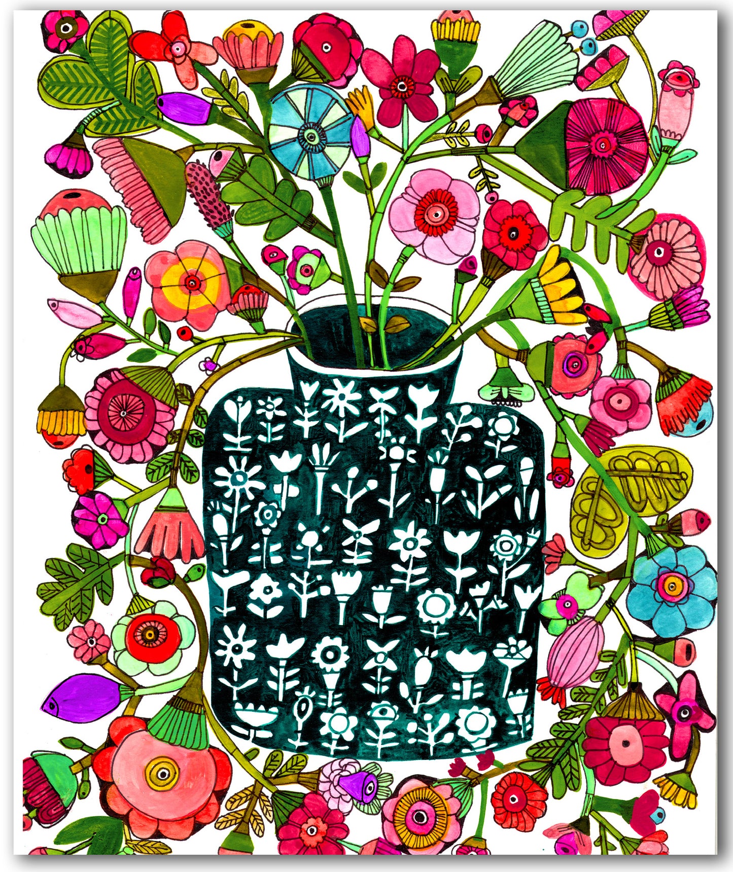 NC518 Bunch of Flowers - Sharon Nullmeyer aka Nullsie