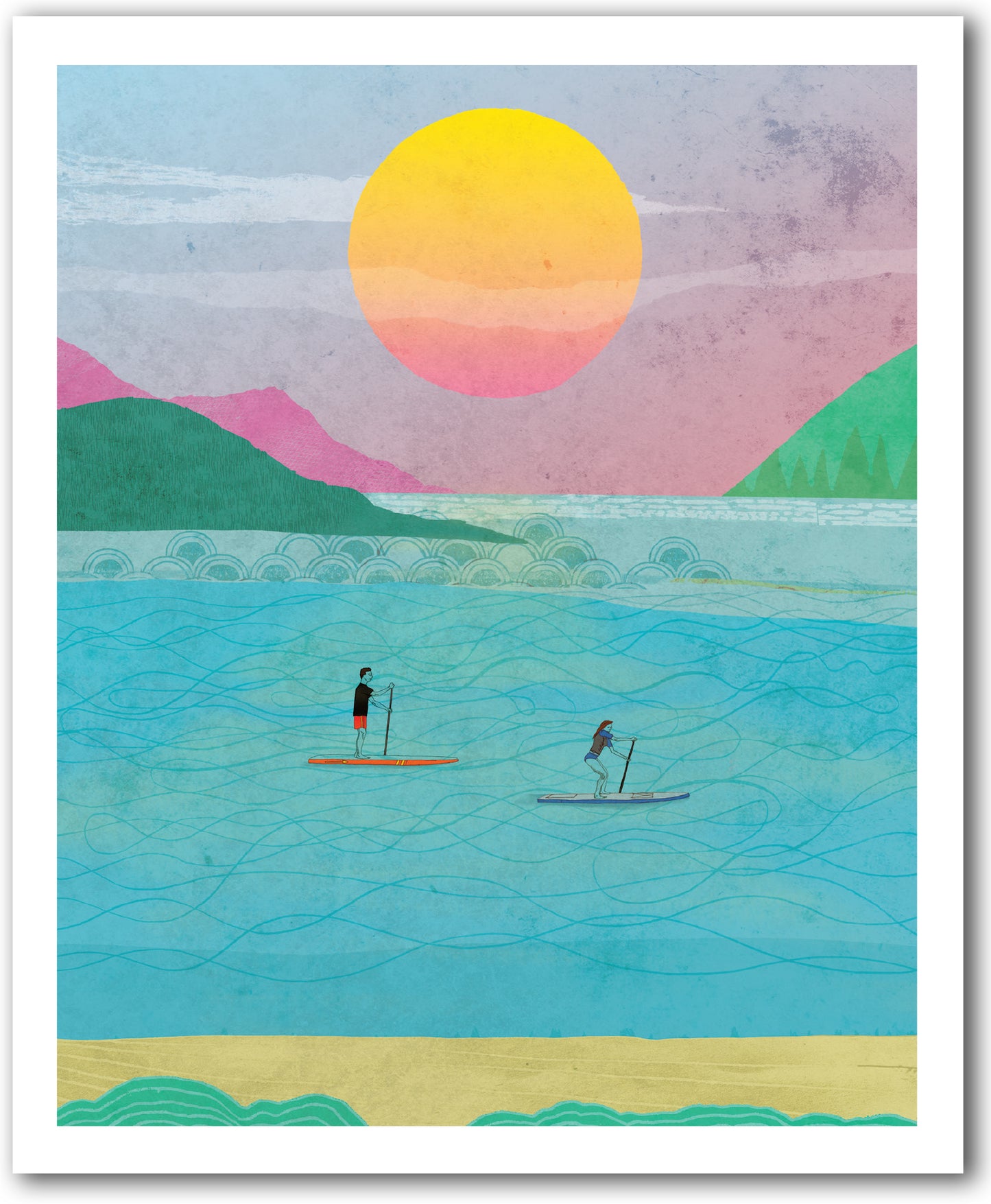 NC545 SUP Sunset - David Broadbent *New July 2026