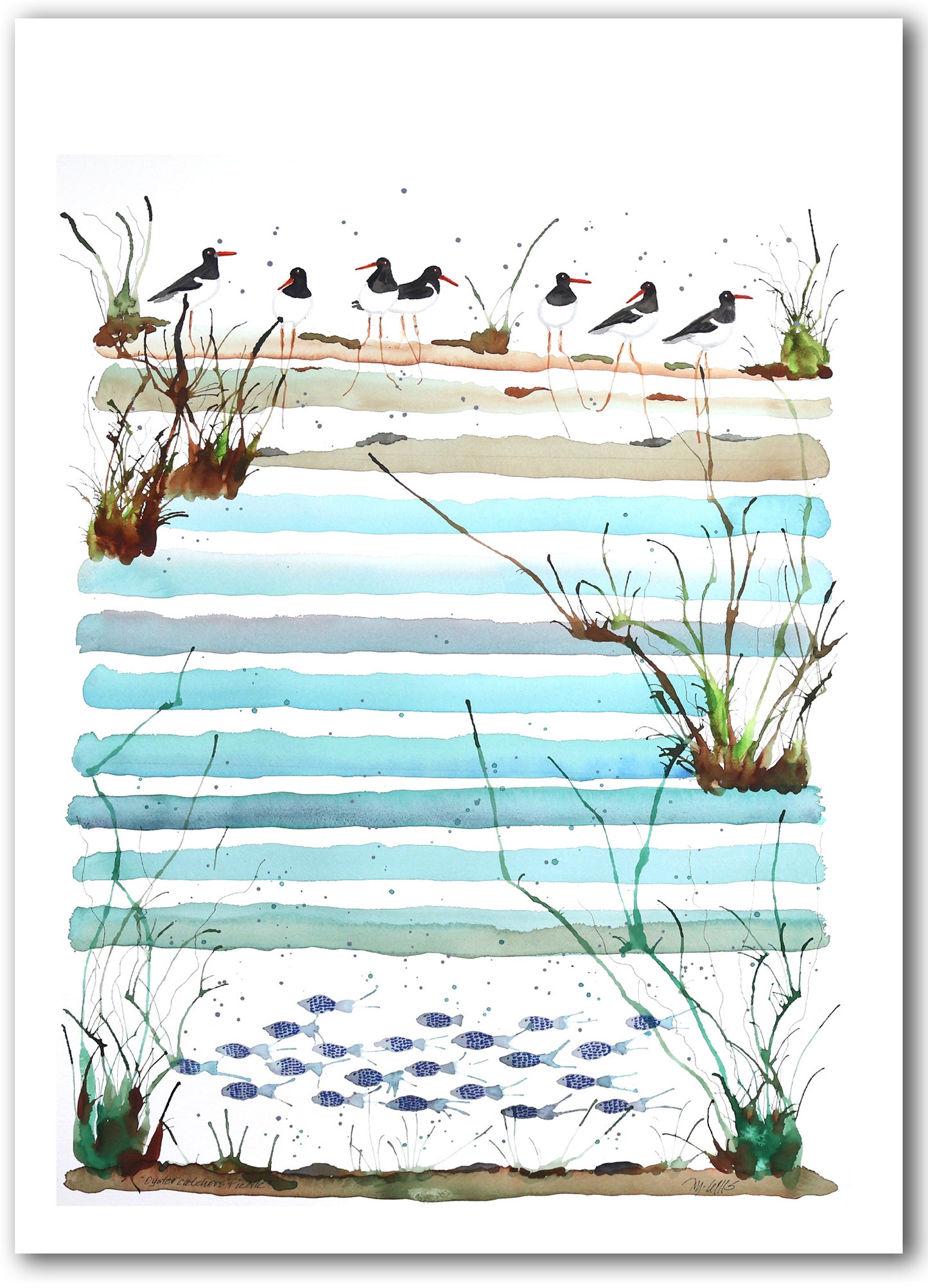 NC550 Oystercatchers Picnic - Mariann Johansen-Ellis *New Sept 2026*
