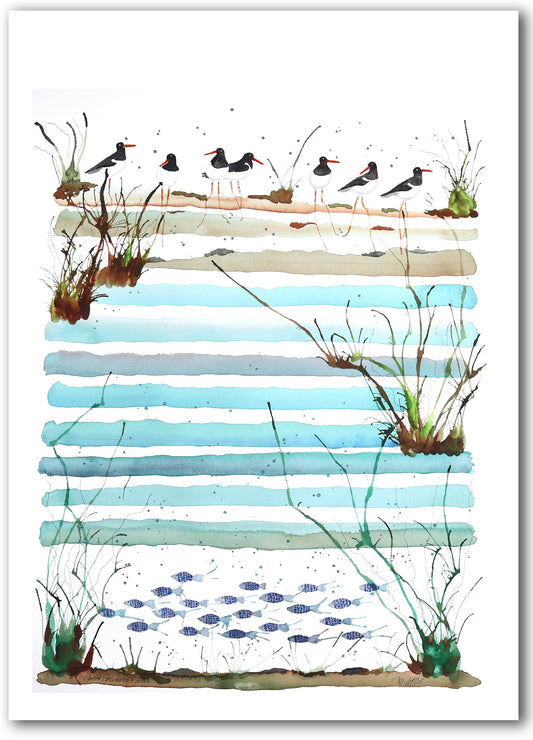 NC550 Oystercatchers Picnic - Mariann Johansen-Ellis *New Sept 2026*