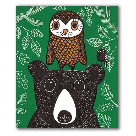 IGC214 Bear & Owl - Kat Lendacka